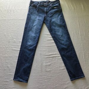 AG Adriano Goldschmied Jeans Womens 31R Blue The Prima Ankle Cigarette Ankle